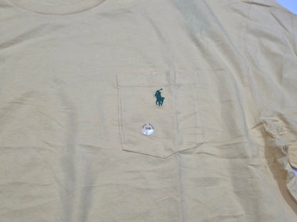 Playera Ralph Lauren 2xb Big And Tall Amarilla (NUEVA)