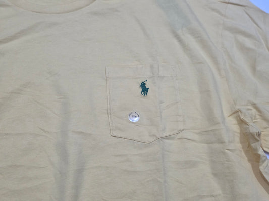 Playera Ralph Lauren 2xb Big And Tall Amarilla (NUEVA)