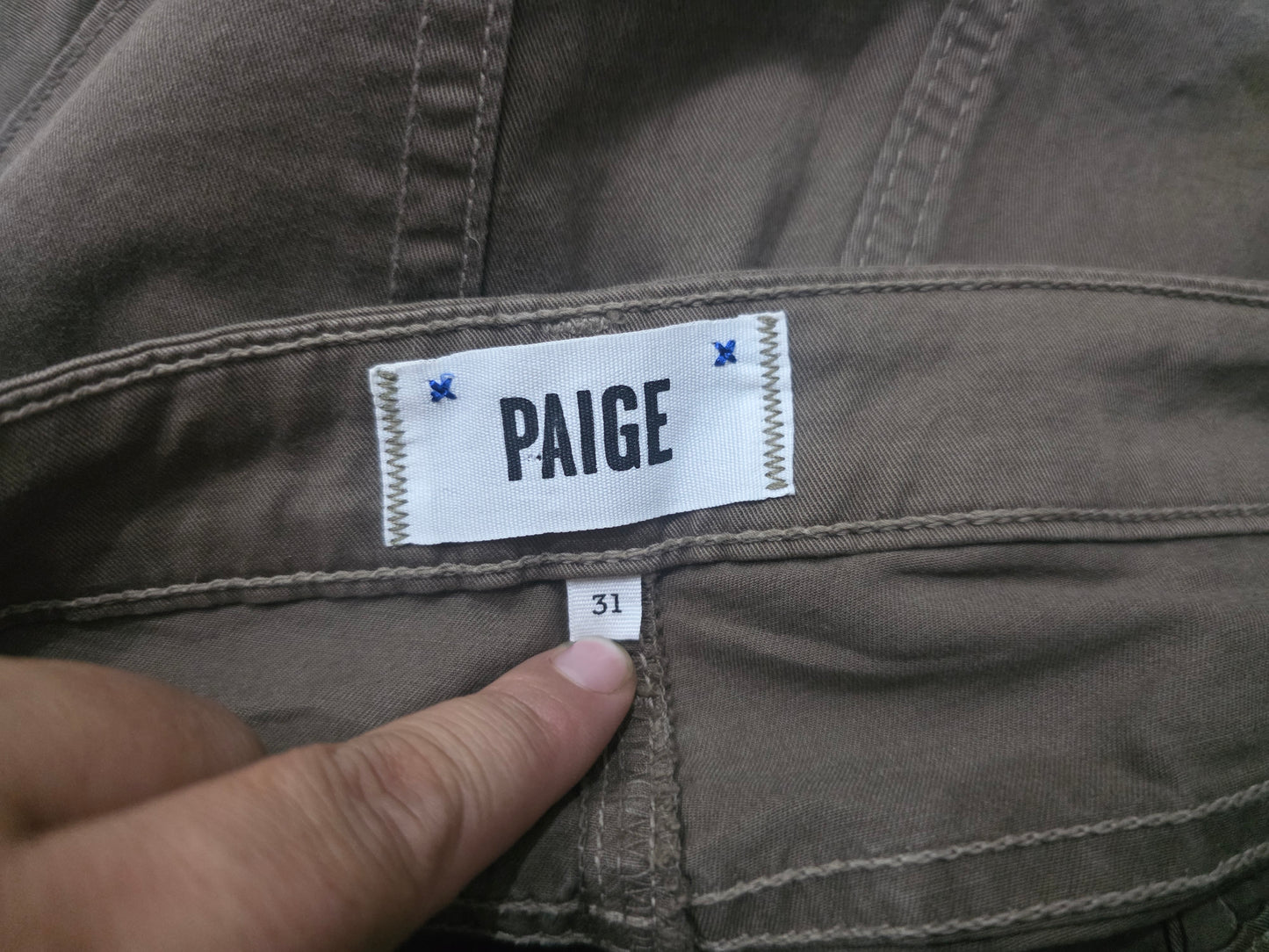 Pantalon Recto Paige 31 Cafe
