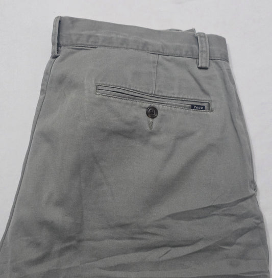 Pantalon Recto Ralph Lauren 34x30 Gris
