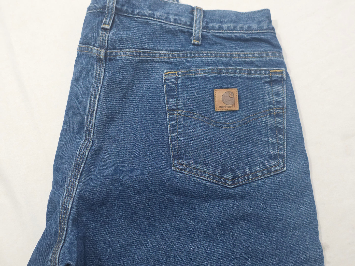 Pantalon Relaxed Fit Carhartt 36x34 Forrado Interior Azul