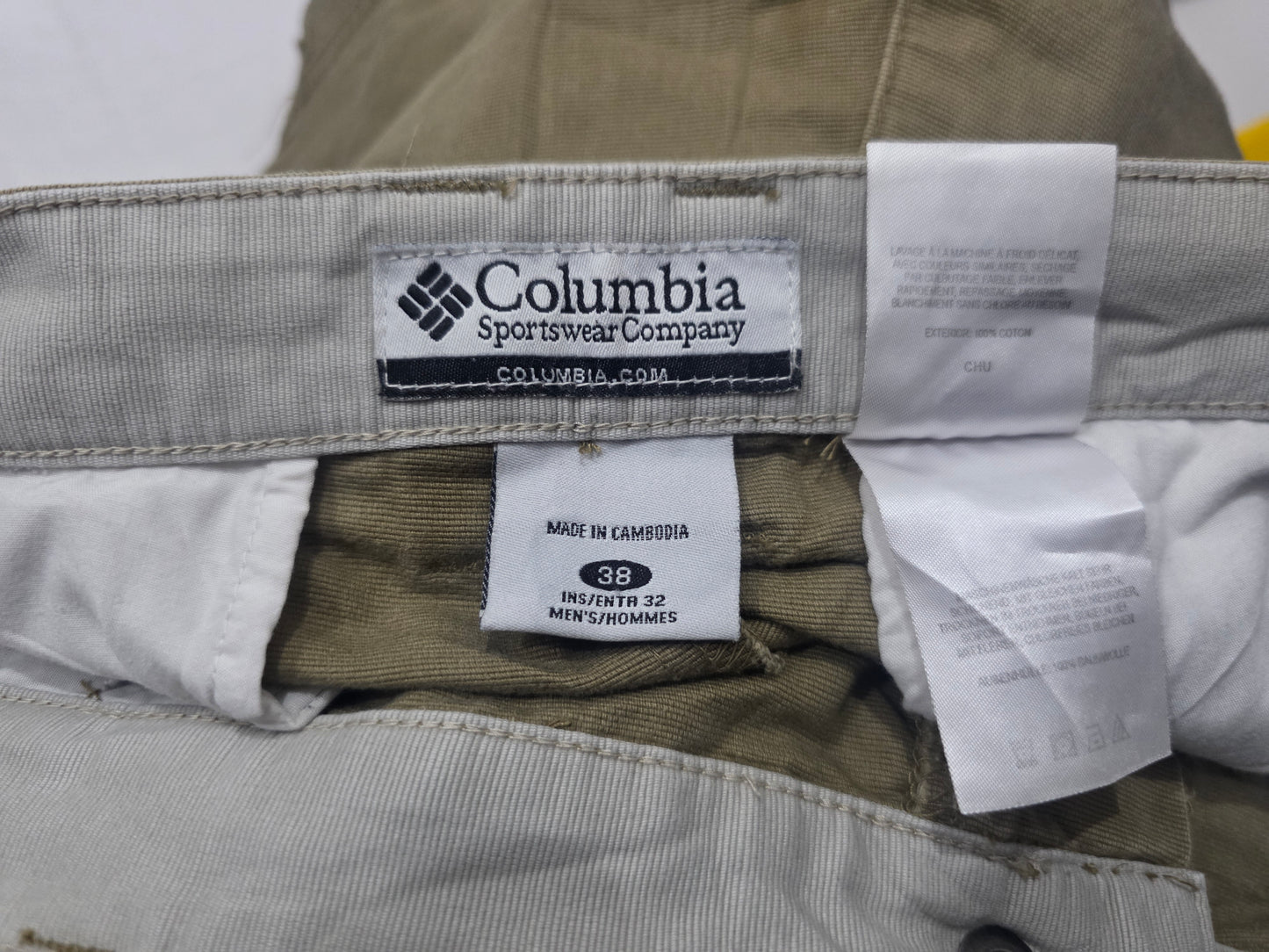 Pantalon Recto Columbia 38 Cafe