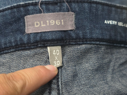 Pantalon Relaxed Fit Dl1961 40x30 Azul