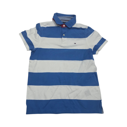 Playera Polo Tommy Hilfiger Xchico Xs Custom Fit Azul