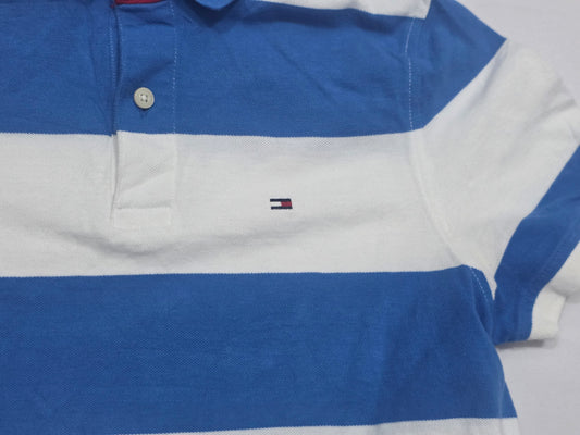 Playera Polo Tommy Hilfiger Xchico Xs Custom Fit Azul