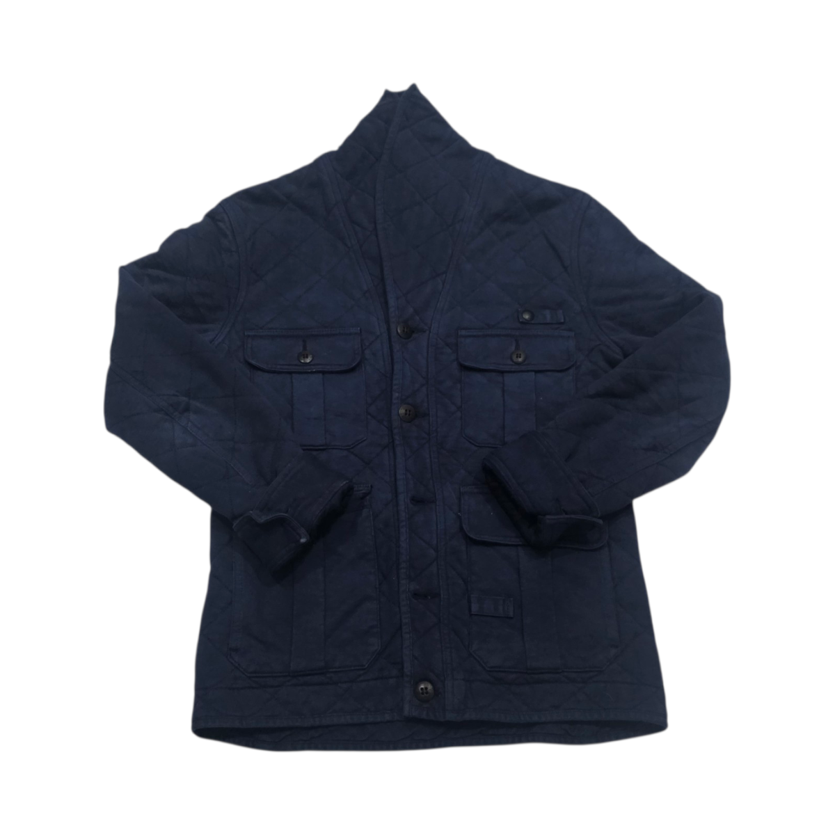 Chaqueta Botones Ralph Lauren Chico S Azul Deslavado