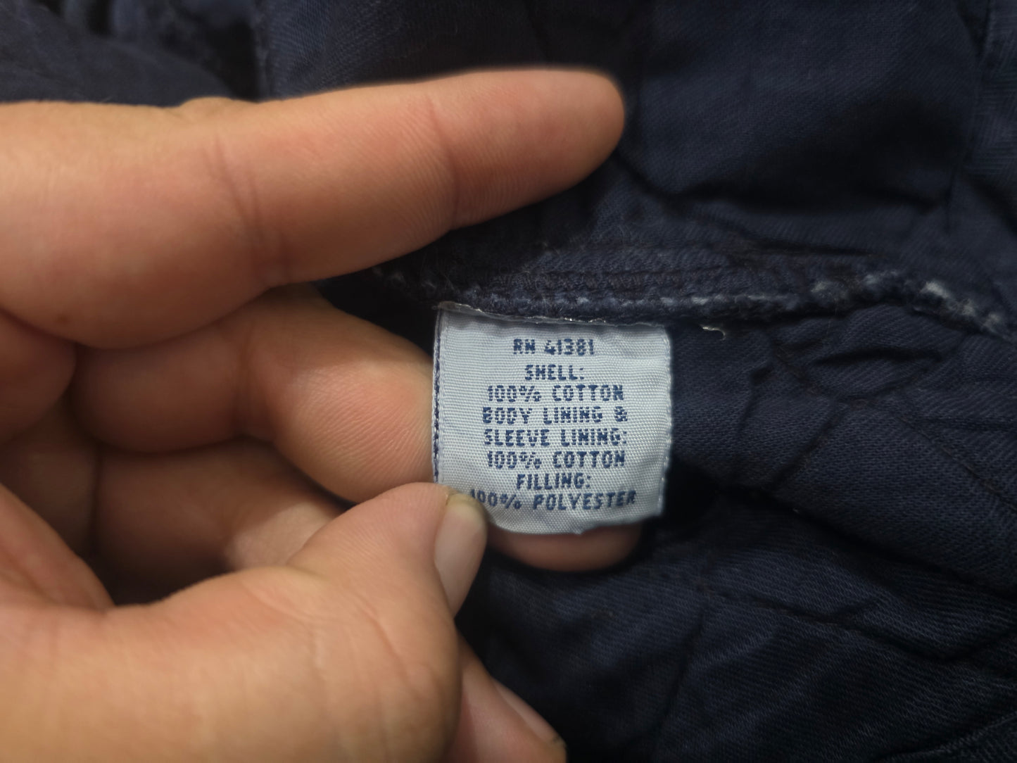 Chaqueta Botones Ralph Lauren Chico S Azul Deslavado