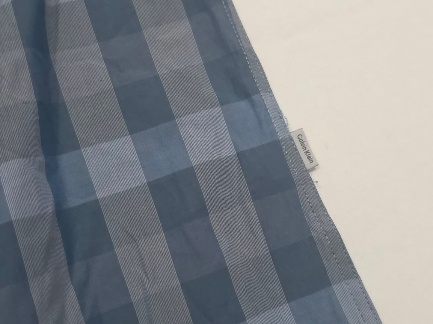 Camisa Calvin Klein Chico S Cuadro Azul