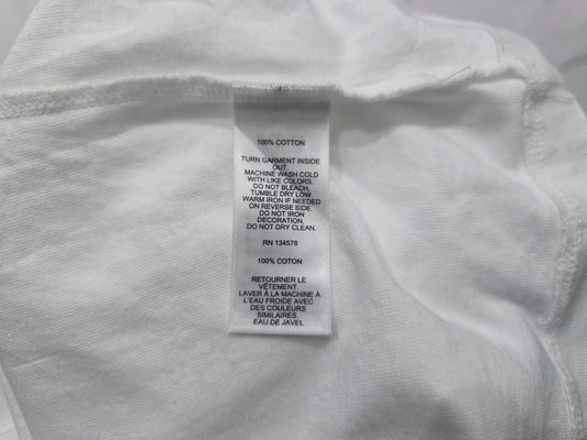 Playera Vineyard Vines Mediana M Blanca Patines Manga Larga