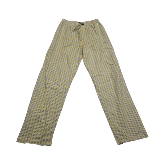 Pijama Ralph Lauren Mediana M Amarillo Lineas Azules