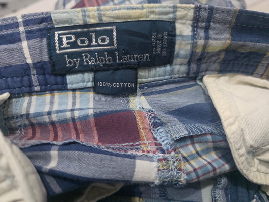 Bermuda Cargo Ralph Lauren Talla 33 Azul