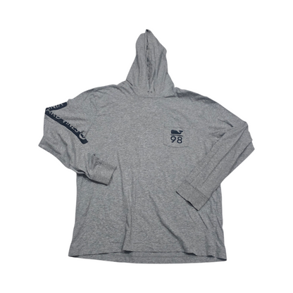 Playera Con Gorro Vineyard Vines Mediana M Gris