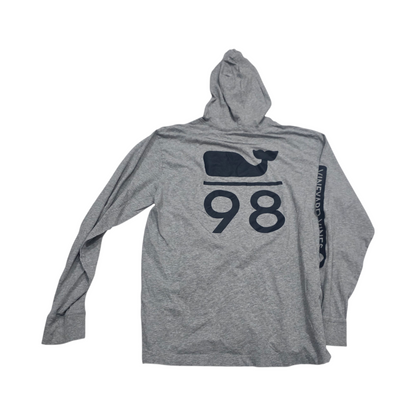 Playera Con Gorro Vineyard Vines Mediana M Gris