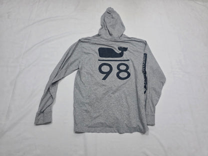 Playera Con Gorro Vineyard Vines Mediana M Gris