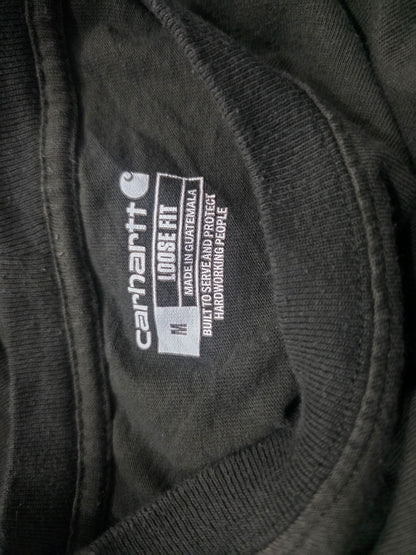 Playera Loosefit Carhartt Mediana M Gris Oscuro Manga Larga