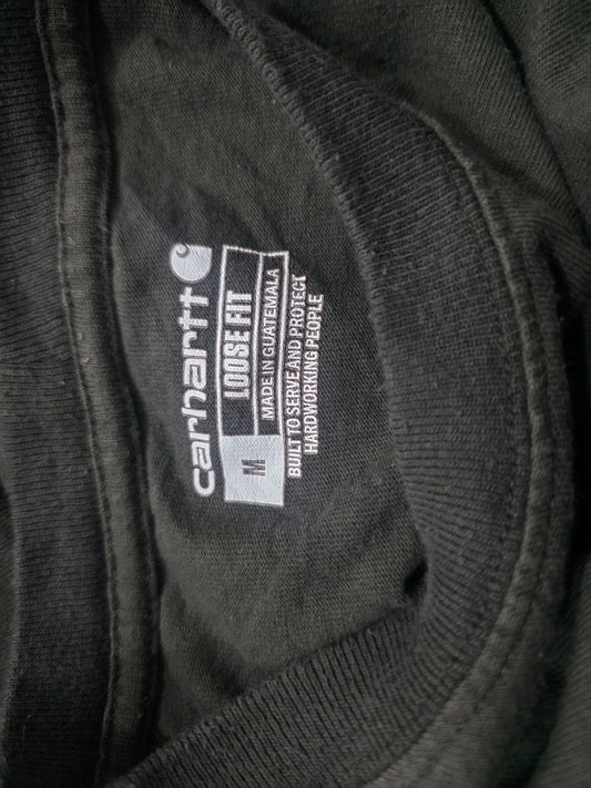 Playera Loosefit Carhartt Mediana M Gris Oscuro Manga Larga