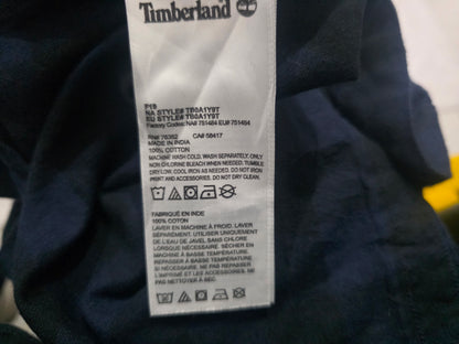 Camisa Timberland Grande L Cuadro Azul Marino