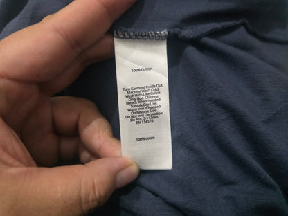 Playera Vineyard Vines Grande L Azul Deslavado Manga Larga