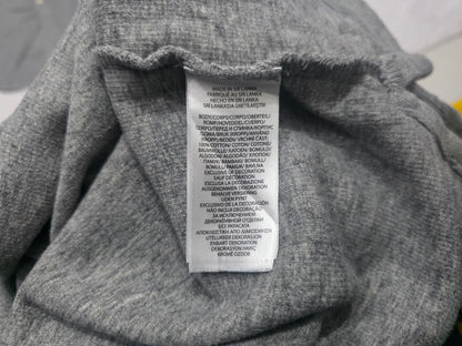Sueter Ralph Lauren Grande L Gris Pony Azul