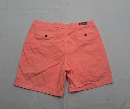 Bermuda Vineyard Vines Talla 36 Naranja Fosforenscente