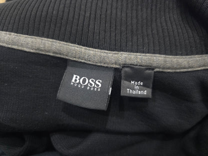 Sueter Hugo Boss Grande L Cierre Corto Negro