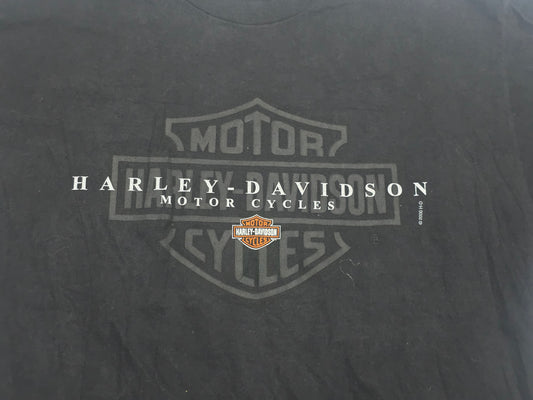 Playera Harley Davidson Xgrande Xl Negro