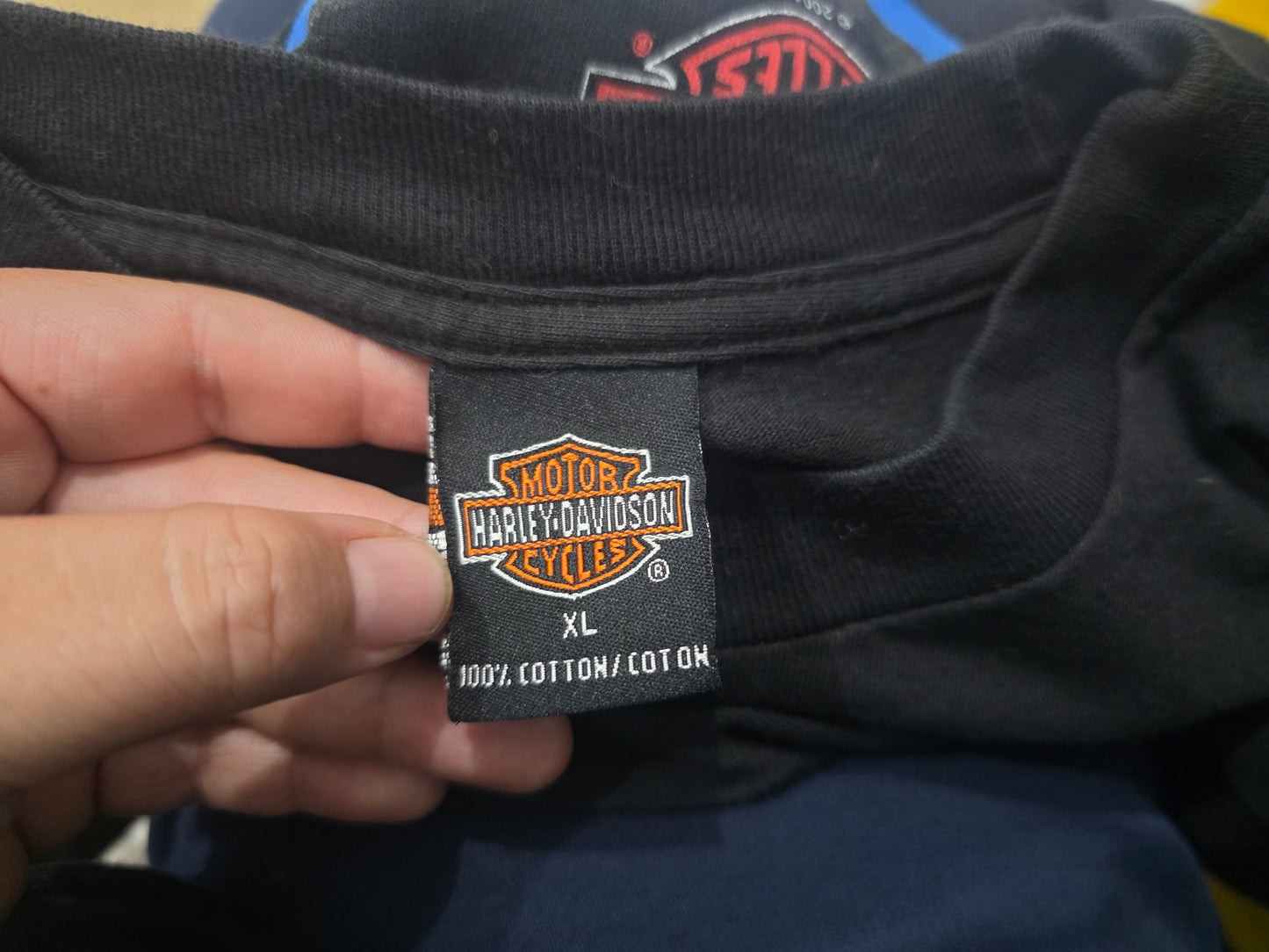 Playera Harley Davidson Xgrande Xl Negro