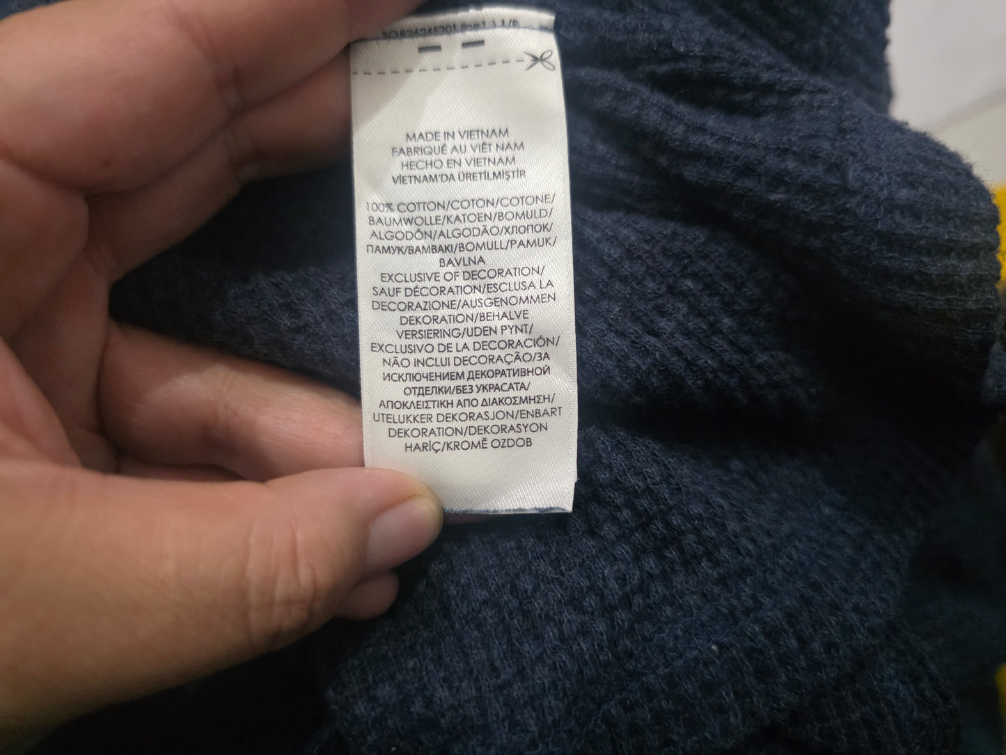 Sudadera Ralph Lauren Xgrande Xl Azul Marino Pony Azul