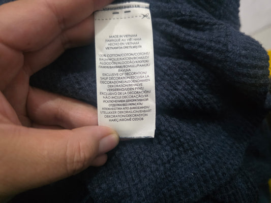 Sudadera Ralph Lauren Xgrande Xl Azul Marino Pony Azul