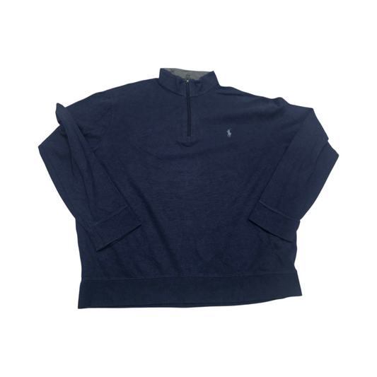 Sueter Ralph Lauren Xgrande Xl Azul Marino Pony Azul Claro (Usado)