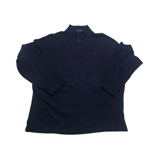 Sueter Ralph Lauren Xgrande Xl Azul Marino Pony Azul Claro