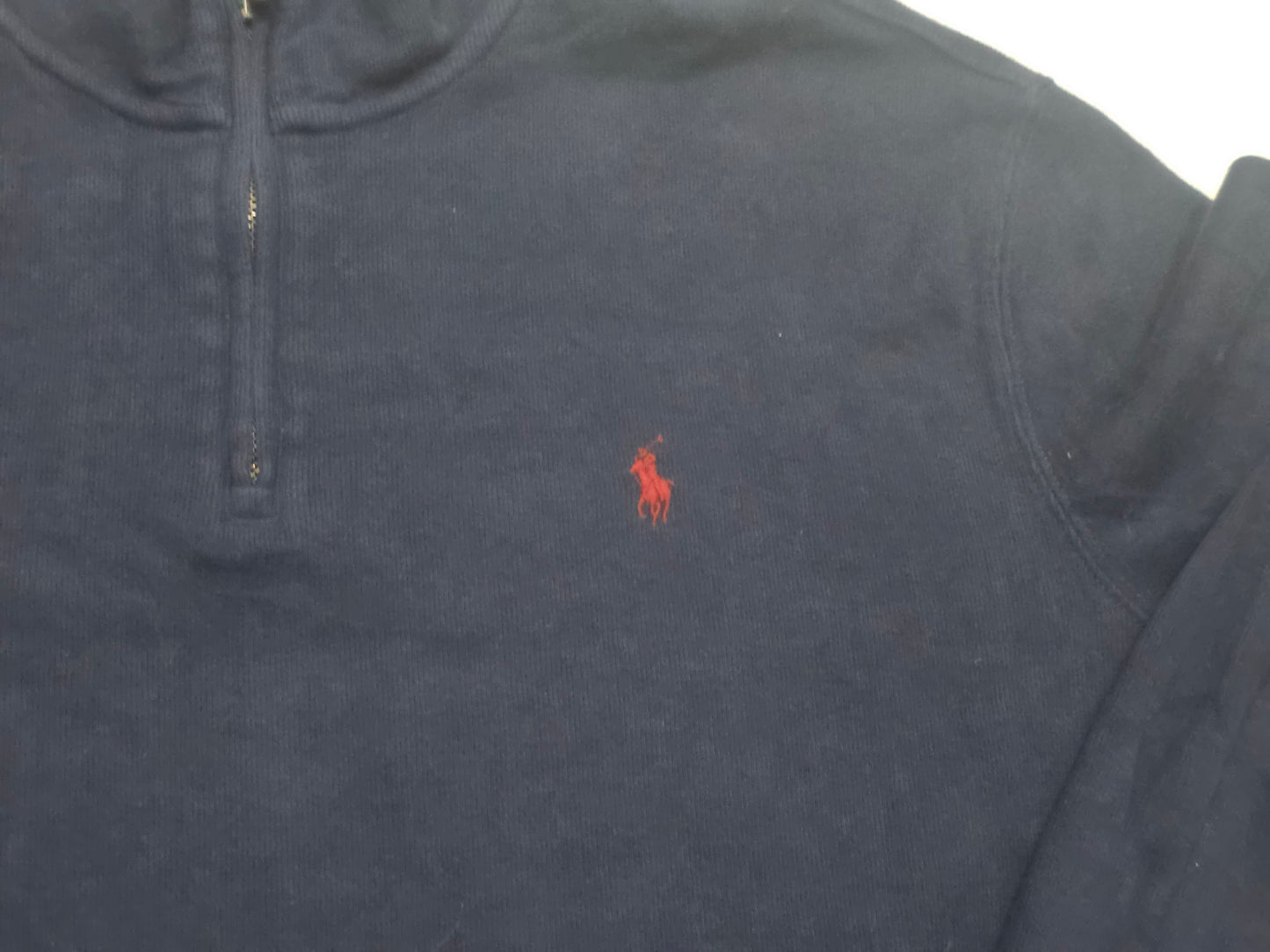 Sueter Ralph Lauren Xgrande Xl Azul Marino Pony Azul Claro