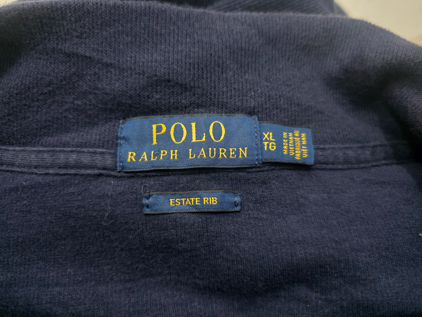 Sueter Ralph Lauren Xgrande Xl Azul Marino Pony Azul Claro