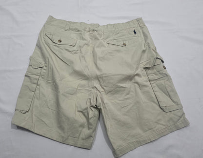 Bermuda Cargo Relaxed Fit Ralph Lauren Talla 40 Caqui