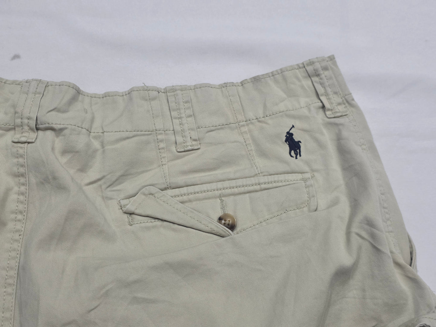 Bermuda Cargo Relaxed Fit Ralph Lauren Talla 40 Caqui