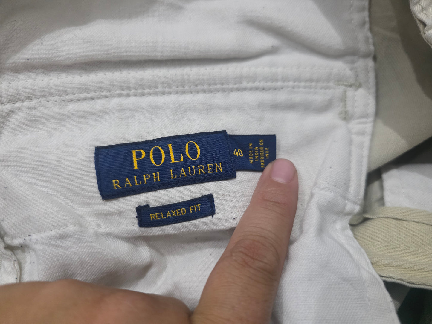 Bermuda Cargo Relaxed Fit Ralph Lauren Talla 40 Caqui