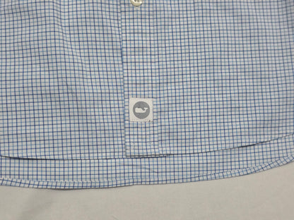 Camisa Classic Fit Performance Vineyard Vines Xl Cuadro Azul
