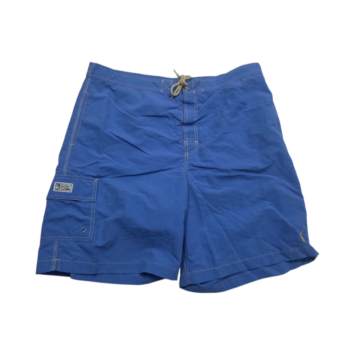 Bermuda Ralph Lauren Xgrande Xl Azul Pony Amarillo