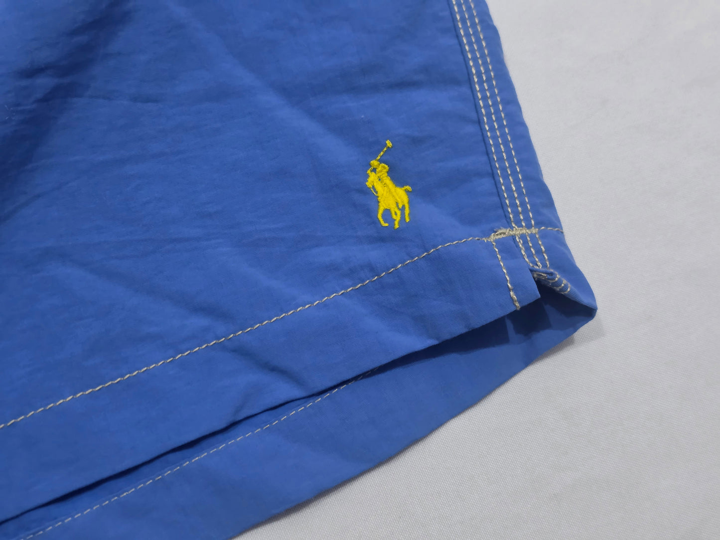 Bermuda Ralph Lauren Xgrande Xl Azul Pony Amarillo