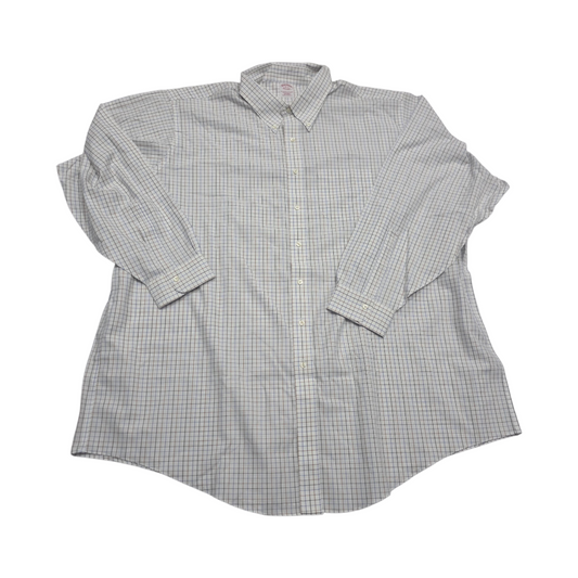 Camisa Tradicional Fit Brooks Brothers 4xl 20-37 Blanco