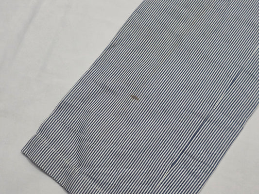 Pantalon Tommy Hilfiger 30x32 Azul Lineas Claras