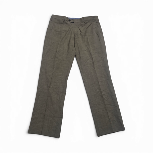 Pantalon Vestir Tommy Hilfiger 33x30 Café Recto