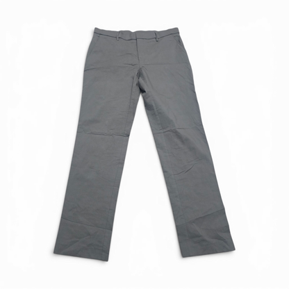 Pantalon Tommy Hilfiger 33x32 Recto Azul Gris Stretch Flex