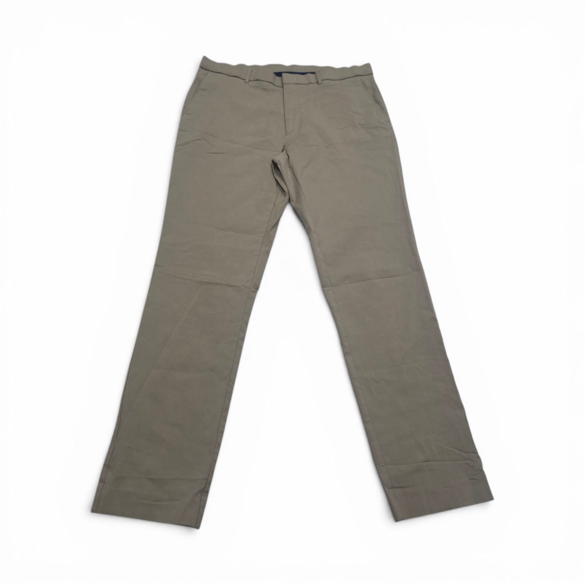 Pantalon Tommy Hilfiger 36x32 Recto Cafe Stretch Flex