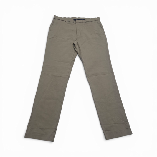 Pantalon Tommy Hilfiger 36x32 Recto Cafe Stretch Flex