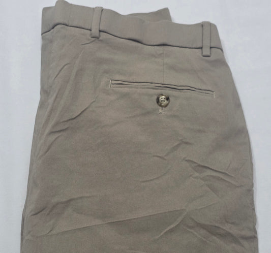 Pantalon Tommy Hilfiger 36x32 Recto Cafe Stretch Flex