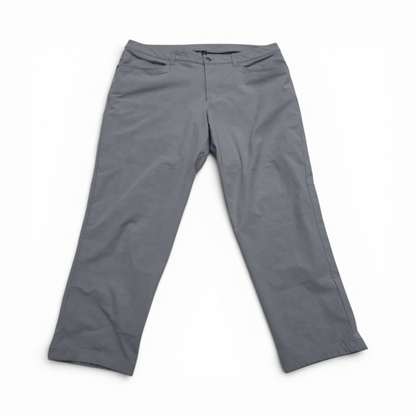 Pantalon Lululemon 38x30 Gris Claro Deportivo Slimfit