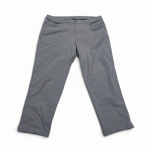Pantalon Lululemon 38x30 Gris Claro Deportivo Slimfit