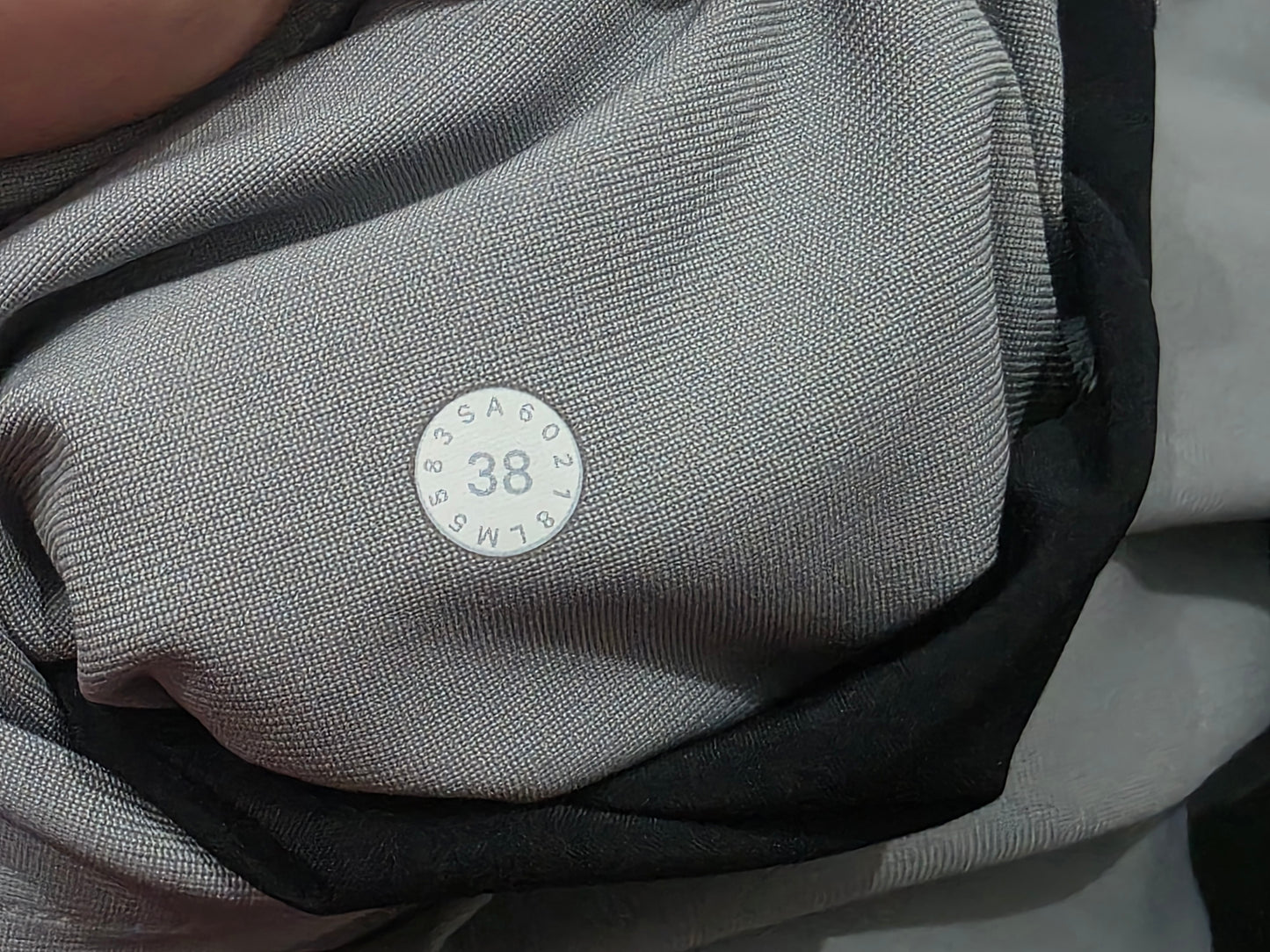 Pantalon Lululemon 38x30 Gris Claro Deportivo Slimfit