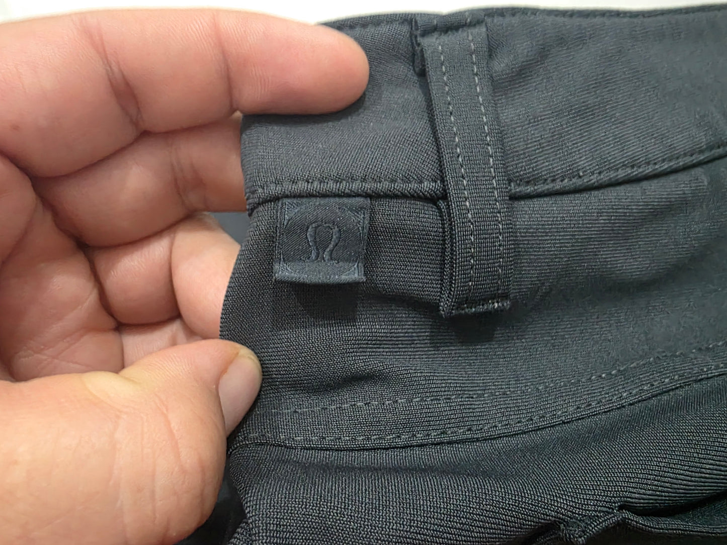 Pantalon Lululemon 38 Gris Oscuro Deportivo Slimfit